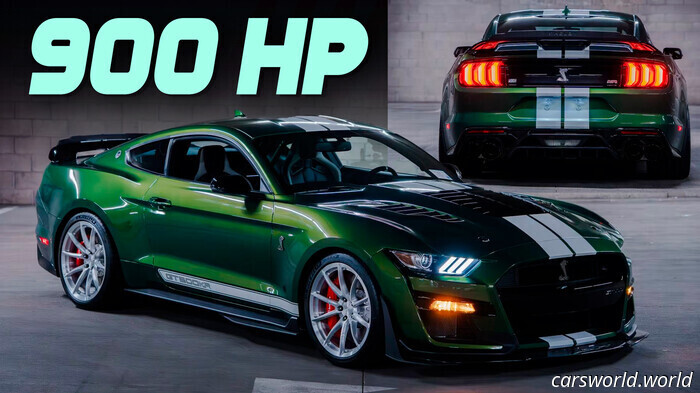 Shelby's Eruption Green GT500KR Te Dejará Boquiabierto Con 900 Ponis Enojados | Carscoops